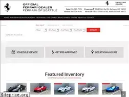 Sites similar to ferrariofseattle.com