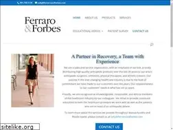 Sites similar to ferraroandforbes.com