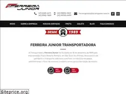 Sites similar to ferreirajunior.com.br