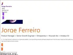 Sites similar to ferreiro.me