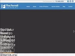 Sites similar to ferrell-lawfirm.com