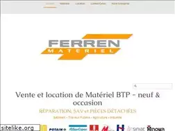 Sites similar to ferren-materiels.fr