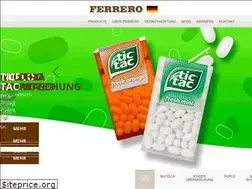 Sites similar to ferrero-treffer.de