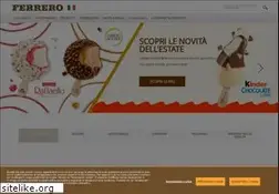 Sites similar to ferrero.it