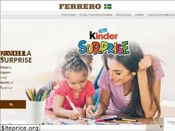 Sites similar to ferrero.se