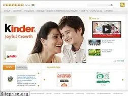Sites similar to ferreroindia.com