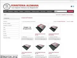 Sites similar to ferreteriaalemana.com