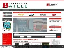 Sites similar to ferreteriabatlle.es