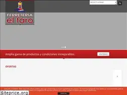 Sites similar to ferreteriaelfaro.es