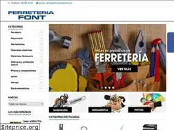 Sites similar to ferreteriafont.com