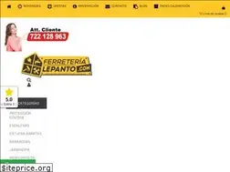 Sites similar to ferreterialepanto.com