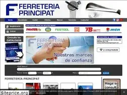 Sites similar to ferreteriaprincipat.net
