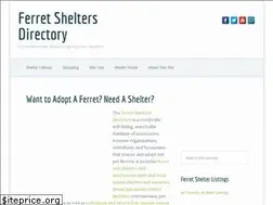 Sites similar to ferretshelters.org