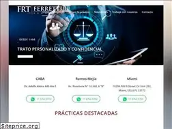 Sites similar to ferrettiabogados.com