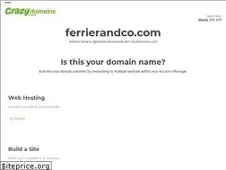 Sites similar to ferrierandco.com