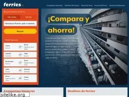 Sites similar to ferries.es