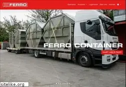 Sites similar to ferro-container.de