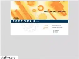Sites similar to ferrodur.be