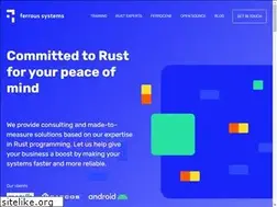 Sites similar to ferrous-systems.com