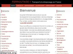 Sites similar to ferroutage.cc