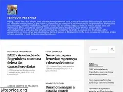 Sites similar to ferroviavezevoz.com