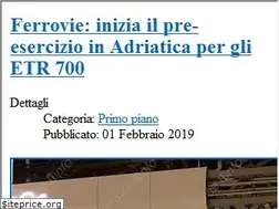 Sites similar to ferrovie.info