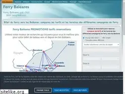 Sites similar to ferry-baleares.fr