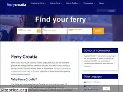 Sites similar to ferrycroatia.com