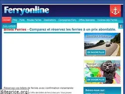 Sites similar to ferryonlines.fr