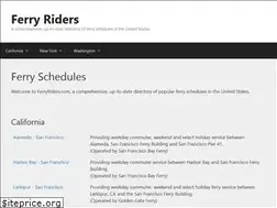 Sites similar to ferryriders.com
