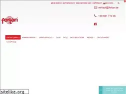 Sites similar to fertan.de