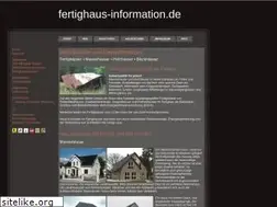 Sites similar to fertighaus-information.de