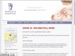 Sites similar to fertilityacupuncturesydney.com.au