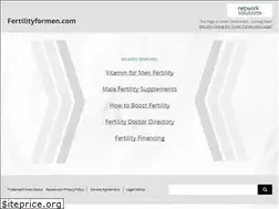 Sites similar to fertilityformen.com