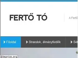 Sites similar to ferto-to.hu