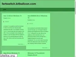 Sites similar to fertswitch.bitballoon.com