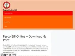 Sites similar to fescobills.pk