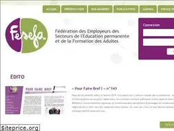 Sites similar to fesefa.be