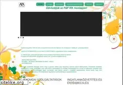 Sites similar to fesfkft.hu