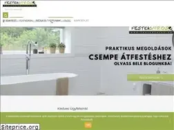 Sites similar to festekvaros.hu