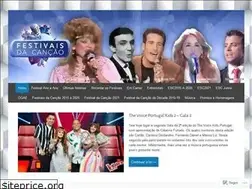 Sites similar to festivaiscancao.wordpress.com