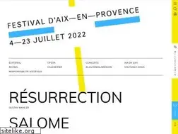 Sites similar to festival-aix.com