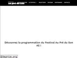 Sites similar to festival-aupreduson.fr