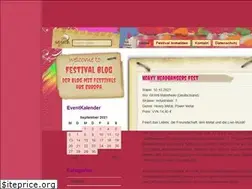 Sites similar to festival-blog.eu