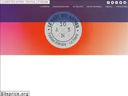Sites similar to festival-legoutdesautres.fr