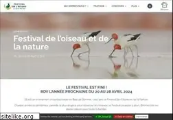 Sites similar to festival-oiseau-nature.com