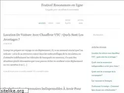 Sites similar to festival-resonances.fr