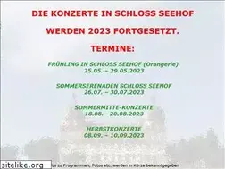 Sites similar to festival-schloss-seehof.de