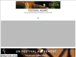 Sites similar to festivalagape.org