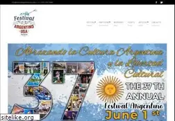 Sites similar to festivalargentinousa.com